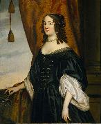 Gerard van Honthorst Amalia van Solms (1602-75). oil painting reproduction